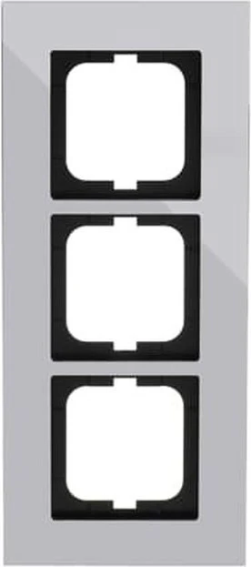 Busch-Jaeger Carat Abdeckrahmen 3-fach Rahmen, chrom