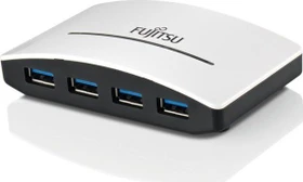 Fujitsu USB-Hub, 4x USB-A 3.0, USB-B 3.0 [Buchse]