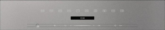 Miele M 7244 TC Mikrowelle mit Grill graphitgrau
