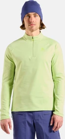 Odlo Essentials Light Mid Layer Half-Zip Funktionsshirt langarm shadow lime (Herren)