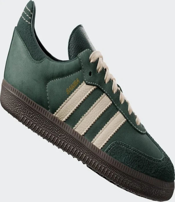 adidas Samba OG mineral green/crystal sand/shadow green (Damen)