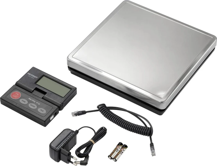 Voltcraft VC-15445055, Plattformwaage, 50kg, 1g