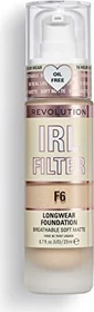 Revolution Beauty IRL Filter Longwear Foundation F6, 23ml