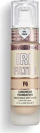 Revolution Beauty IRL Filter Longwear Foundation F6, 23ml