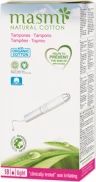 Masmi Natural Cotton Light Bio Tampons, 18 Stück