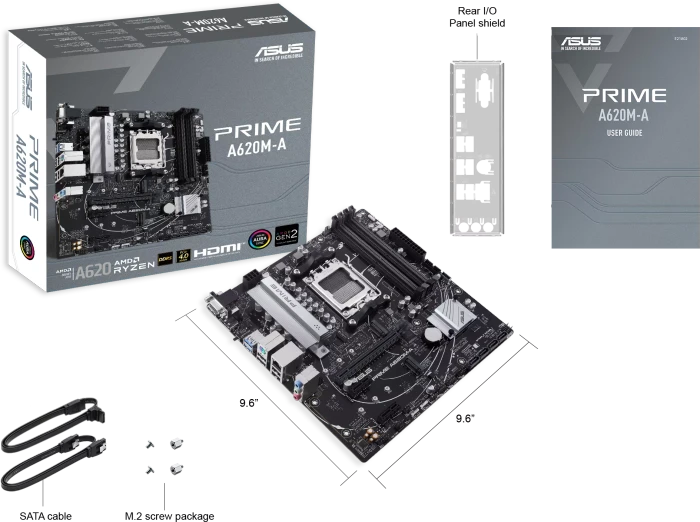 ASUS Prime A620M-A (AMD AM5)