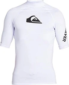 Quiksilver All Time Rashguard Funktionsshirt langarm weiß (Herren)