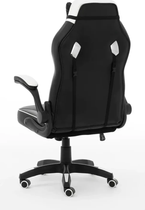Raptor Gaming GS-50 Gamingstuhl, schwarz/weiß