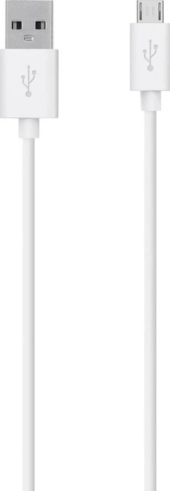 Belkin MIXIT USB-A 2.0 [Stecker] auf USB 2.0 Micro-B [Stecker] Adapterkabel weiß, 2m