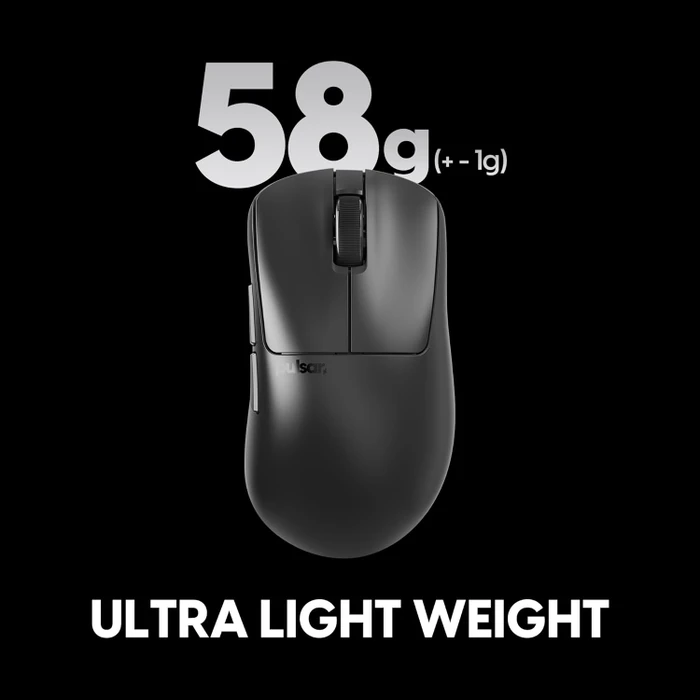 Pulsar Gaming Gears Xlite V4 Large Wireless schwarz, USB