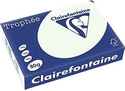 Clairefontaine Trophée Universalpapier matt blassgrün, A4, 80g/m², 500 Blatt
