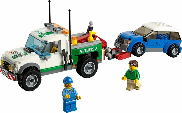 LEGO City Starke Fahrzeuge - Pickup-Abschleppwagen mit Auto