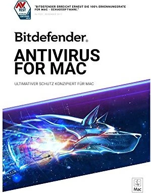 BitDefender Antivirus for Mac 2019, 1 User, 2 Jahre, ESD (deutsch) (MAC)