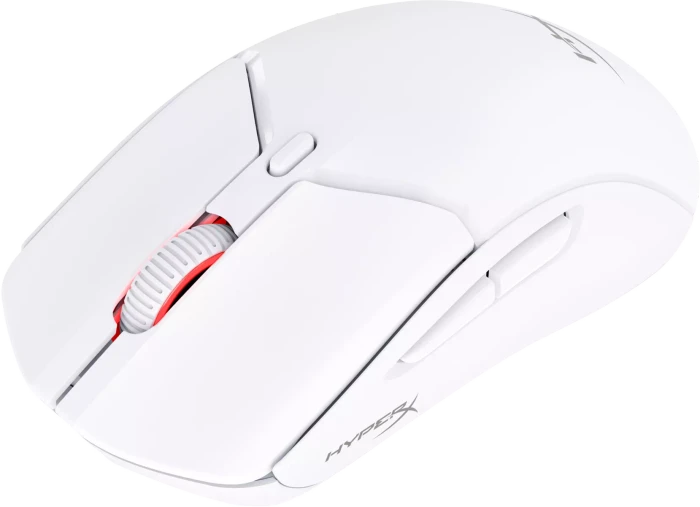 HP HyperX Pulsefire Haste 2 Wireless weiß, USB/Bluetooth