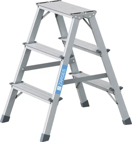 Zarges Scana B Alu 2-tlg. Stehleiter, 2x 3 Stufen