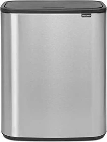 Brabantia Bo Touch Bin 60l matt steel fingerprint proof