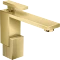Hansgrohe AXOR Edge Einhebel-Waschtischmischer 130 mit Push-Open Ablaufgarnitur diamantschliff polished goldoptik Vorschaubild