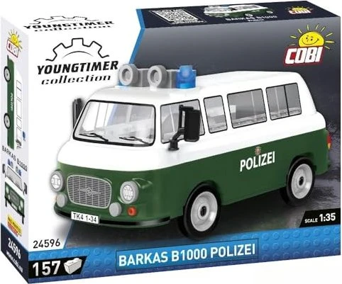 Cobi Youngtimer Collection Barkas B1000 Polizei