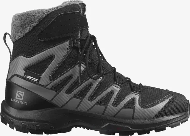 Salomon XA Pro V8 Winter Waterproof black/phantom/quiet shade (Junior)