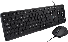 V7 CKU350 Tastatur und Maus Combo, USB, UK
