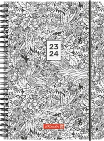 Brunnen Schülerkalender Wochenkalender 2023/2024, 170x240mm, Motiv ZENart, 104 Blatt