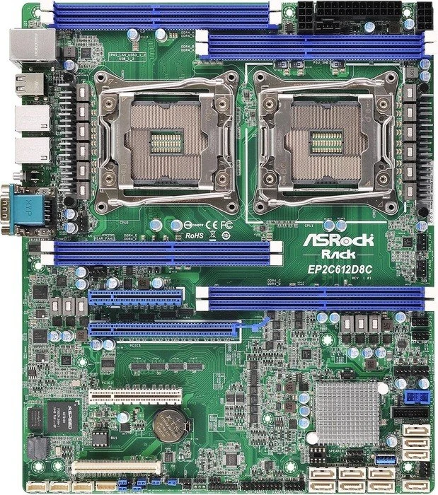 ASRock Rack EP2C612D8C (2x Intel 2011-3)