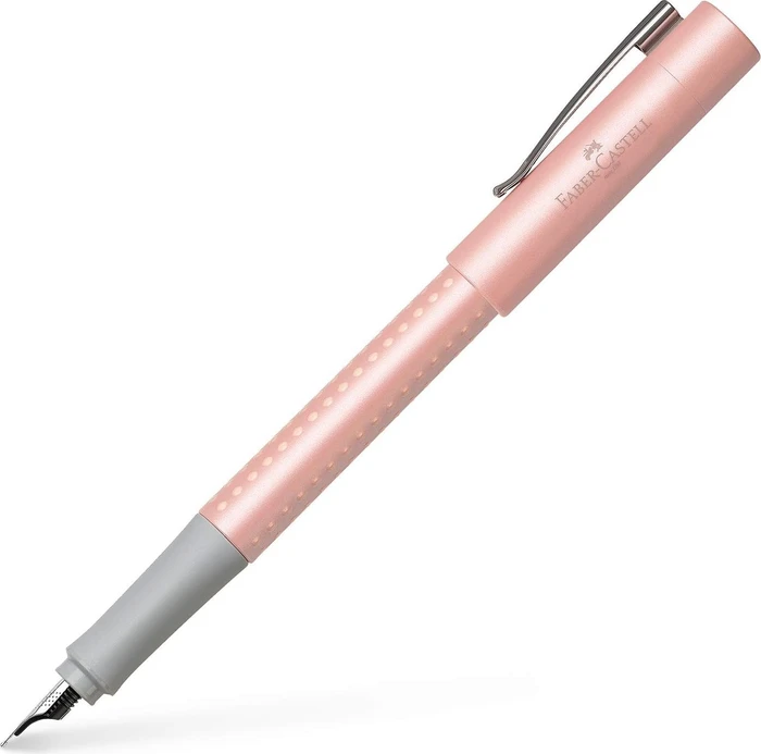 Faber-Castell Füller Grip 2011 Pearl Edition rosé, rechte Hand/linke Hand, fein
