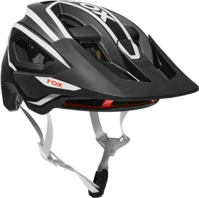 Fox Racing Speedframe Pro DVide Helm schwarz/weiß/rot