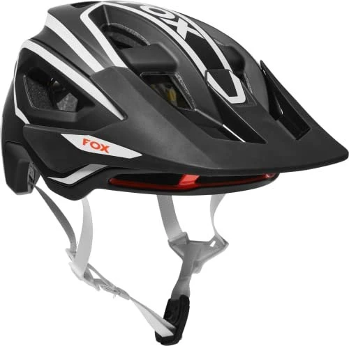 Fox Racing Speedframe Pro DVide Helm schwarz/weiß/rot