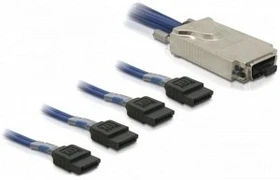 DeLOCK InfiniBand [SFF-8470] auf 4x SATA Kabel, 1m