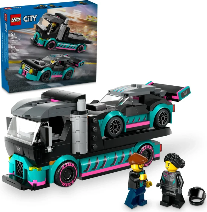 LEGO City - Autotransporter mit Rennwagen