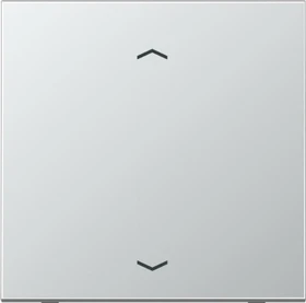 Jung Serie LS LB-Management Taster 1fach Aluminium mit Pfeilsymbol, mattgebeizt