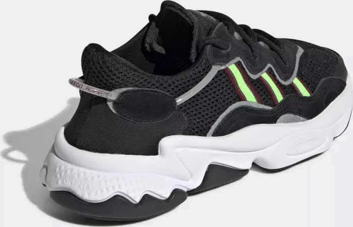 adidas Ozweego core black/solar green/onix (Junior)