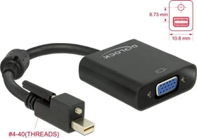 DeLOCK Mini DisplayPort 1.2 auf VGA Adapterkabel, schwarz (62641)