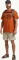 Jack Wolfskin Brand T-Shirt kurzarm burnt orange (Herren) Vorschaubild