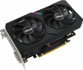 ASUS Dual GeForce GTX 1650 OC Mini, DUAL-GTX1650-O4GD6-MINI, 4GB GDDR6, DVI, HDMI, DP