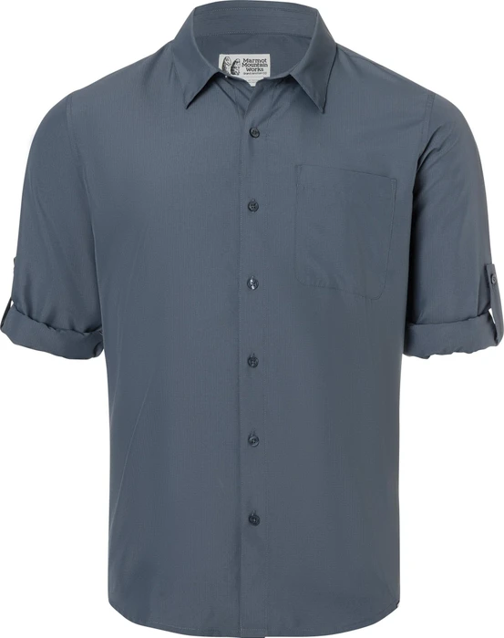 Marmot AirExchange UPF 40 Hemd langarm thunderhead (Herren)