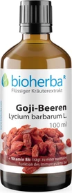 Bioherba Goji-Beeren Lycium barbarum L. Tropfen Tinktur, 50ml