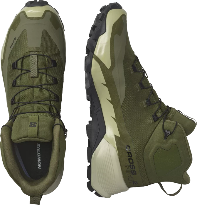 Salomon Cross Hike 2 Mid GTX olive night/moss grey/black (Herren)