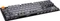Keychron K1 V4, 80% TKL, LEDs weiß, schwarz, Gateron LOW PROFILE BROWN, USB/Bluetooth, US Vorschaubild