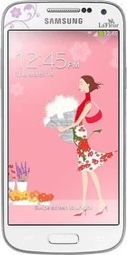 Samsung Galaxy S4 Mini Value Edition i9195i La Fleur weiß