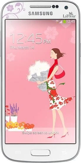 Samsung Galaxy S4 Mini Value Edition i9195i La Fleur weiß