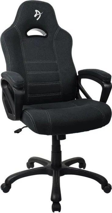 Arozzi Enzo Woven Fabric Gamingstuhl, schwarz/grau