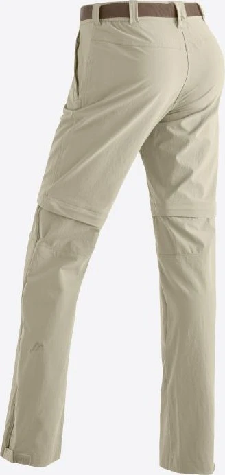 Maier Sports Nata Zip-Off Hose lang brown rice (Damen)