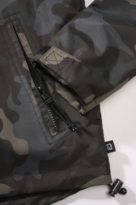 Brandit Windbreaker Frontzip Jacke darkcamo (Damen)