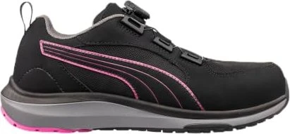 Puma Aspire Disc Low S3S ESD Sicherheitsschuhe schwarz (Damen)
