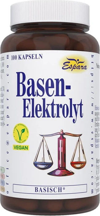 Espara Basen-Elektrolyt Kapseln, 100 Stück