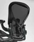 Herman Miller Aeron remastered Bürostuhl, Onyx schwarz, Größe B, Armlehnen Vinyl, Fußkreuz/Mechanik Kunststoff schwarz Vorschaubild