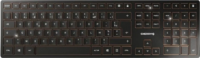 Cherry DW 9000 Slim schwarz/bronze, USB/Bluetooth, CZ/SK