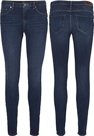ONLY Skinny Mid Shape Jeans dark blue denim (Damen)